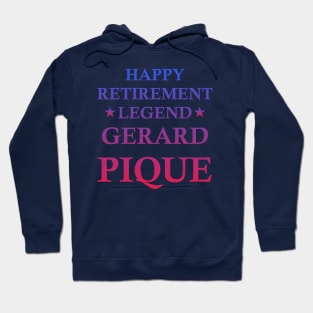 Gerard Pique Retirement Hoodie